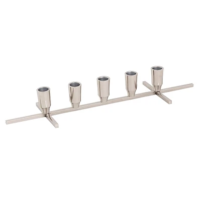 Silver Taper Candle Holder