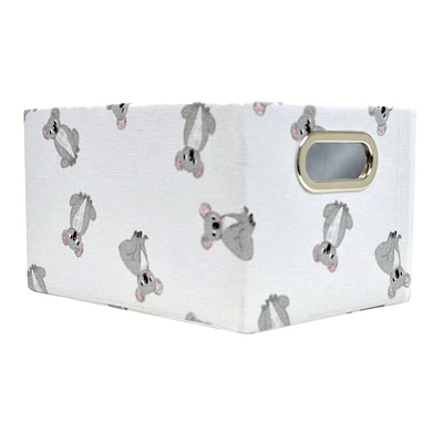 Tiny Dreamers Aussie Koala Hard Sided Rectangle Storage Bin, Small