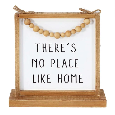 There's No Place Like Home Sign, 10"