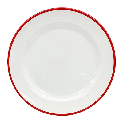 Rim Melamine Salad Plate