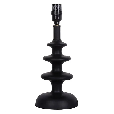 Black Spindle Accent Lamp, 14"