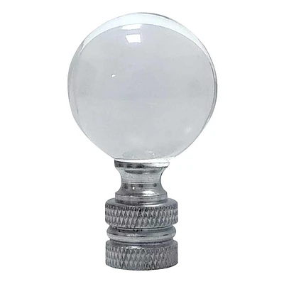 Acrylic Ball Lamp Finial