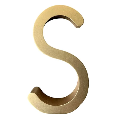 4" Gold Monogram Letter