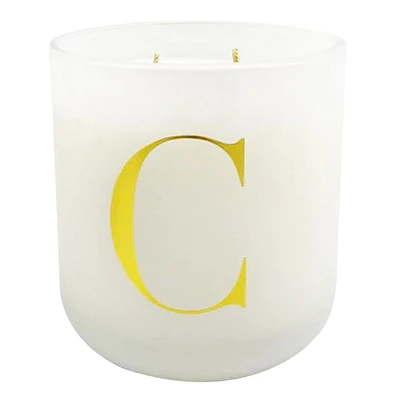 12.5oz Twilight Pomelo Scented Monogram Jar Candle