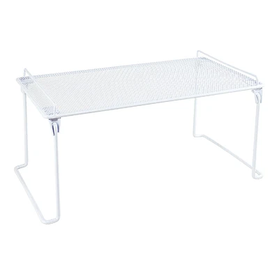 White Stackable Storage Rack