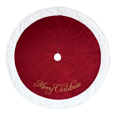 Red Velvet Tree Skirt