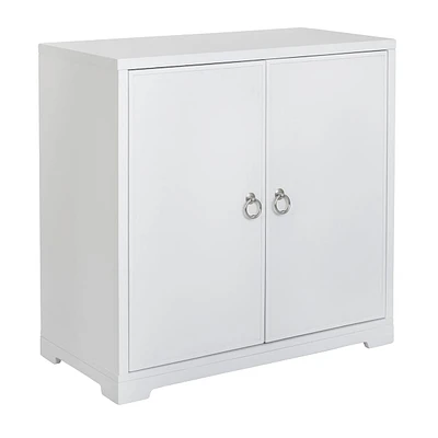 Providence Clara 2-Door Cabinet, White