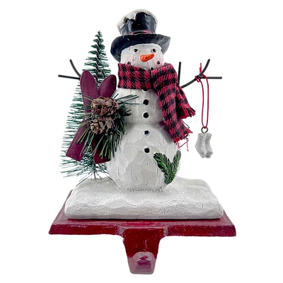 Snowman Stocking Holder, 6"