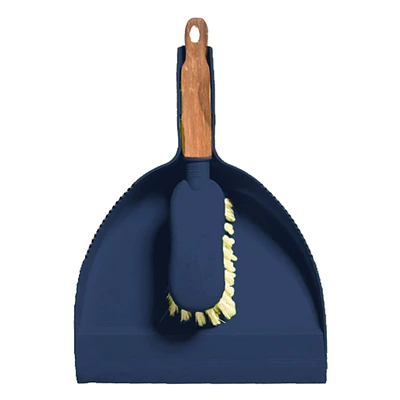 Dist Bamboo Dustpan  Brush