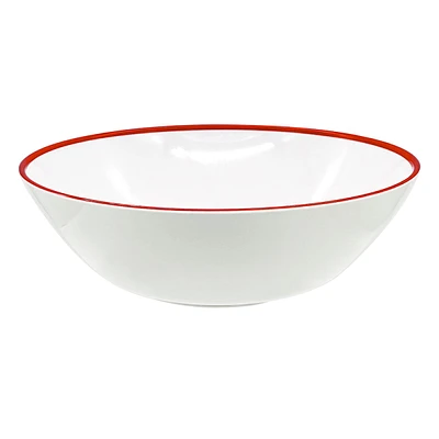 Rim Melamine Serving Bowl