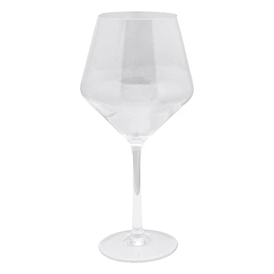 Clear Acrylic Wine Glass