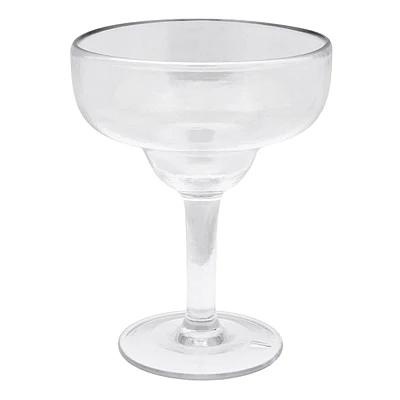 Clear Acrylic Margarita Glass