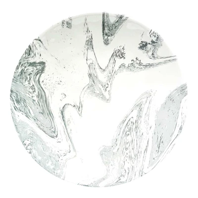 Marbled Melamine Dinner Plate