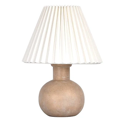 Natural Accent Lamp with Shade