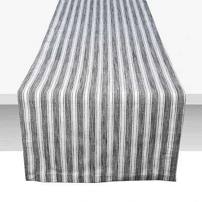 Ash Striped Table Runner, 72"