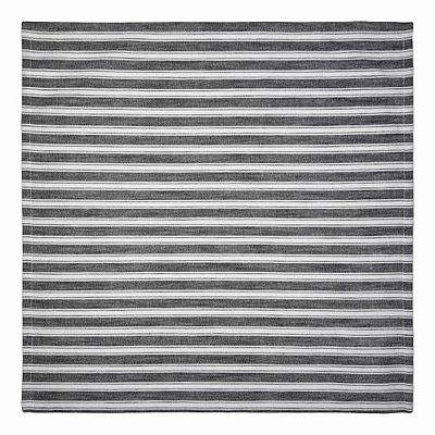 Ash Striped Cloth Napkins