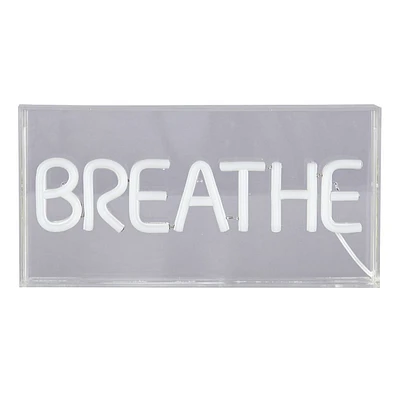 Breathe Acrylic Box Light, 6x12