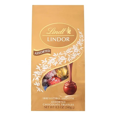 Lindt Lindor Assorted Chocolate Truffles, 8.5oz