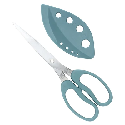 2-Piece Dark Teal Herb Stripper & Shears