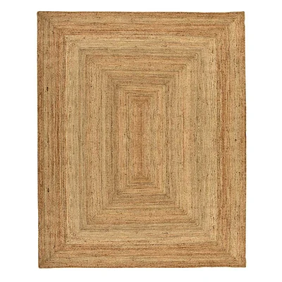 (B850) Kian Jute Area Rug, 8x10