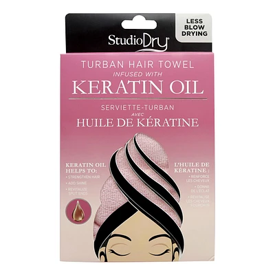 Studio Dry Infused Hair Turban Keratin