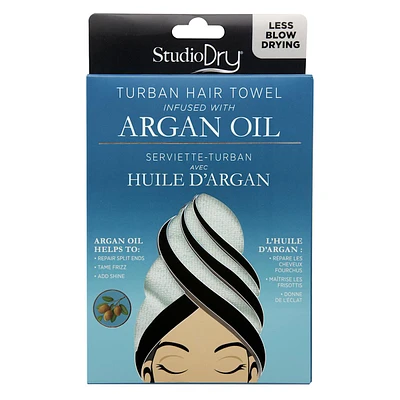 Studio Dry Infused Hair Turban Argan Oil