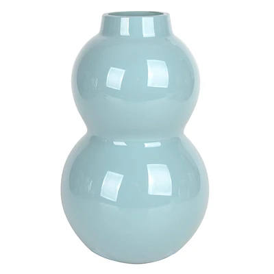 Celadon Green Glass Vase