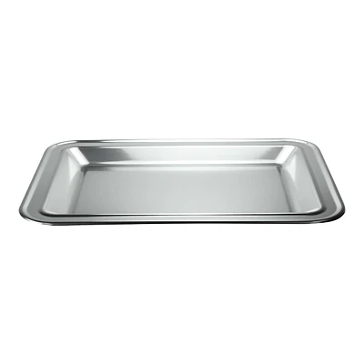 Silver Rectangle Serving Tray, 18x13