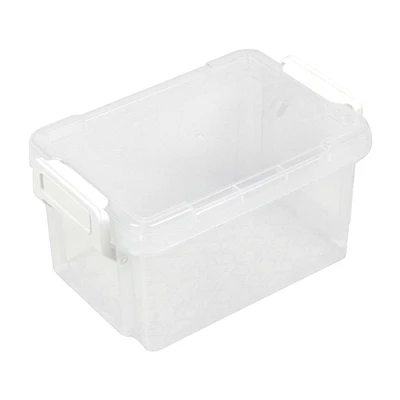 Clear Storage Box with Lid