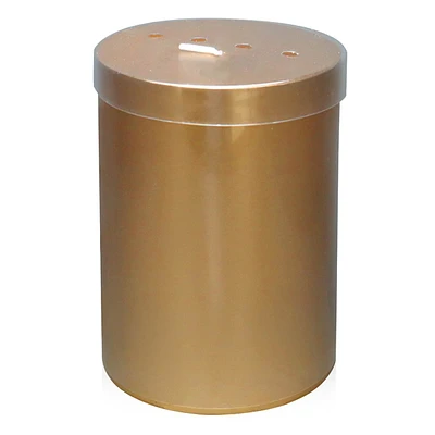 Gold Unscented Pillar Candle