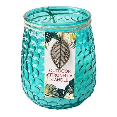 2-Wick Citronella Jar Candle