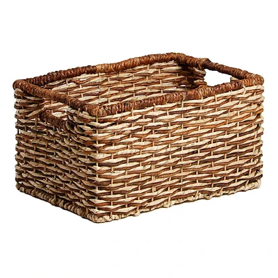 Bacburi Woven Abaca Shelf Storage Tote