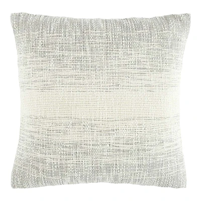 Milos Grey Throw Pillow, 18"