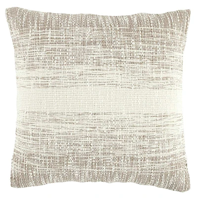 Milos Brown Throw Pillow, 18"