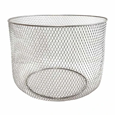 Round Metal Mesh Storage Basket