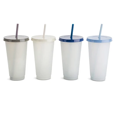 Blue Color Changing Cups