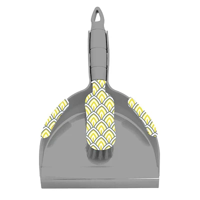 Empire Patterned Premium Dustpan & Brush Set