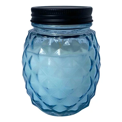 Glass Pineapple Citronella Candle