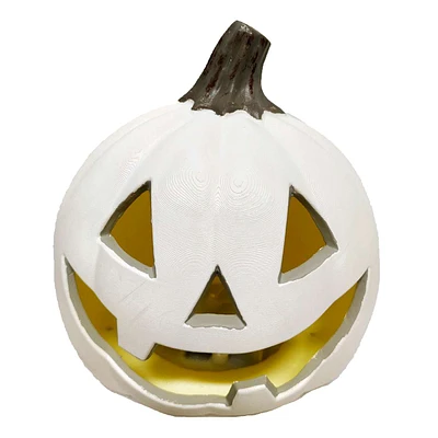 Pre-Lit Halloween Jack-o'-Lantern