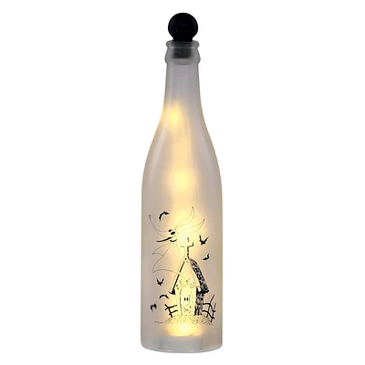 Nightmare Before Christmas Zero Light-Up Bottle Halloween Decor, 9.8"