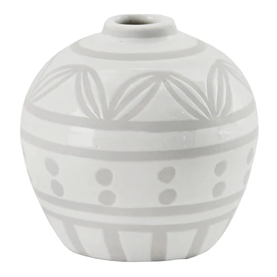 Two-Tone Ceramic Vase