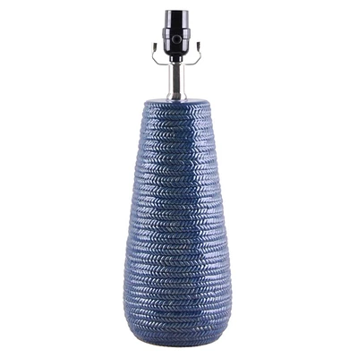 Braided Ceramic Small Lamp Base