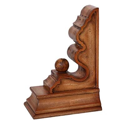 1-Piece Providence Wood Bookend, 8"