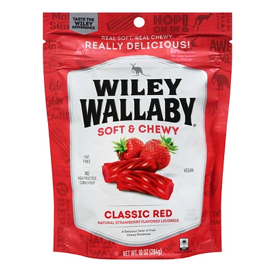 Wiley Wallaby Classic Red Licorice