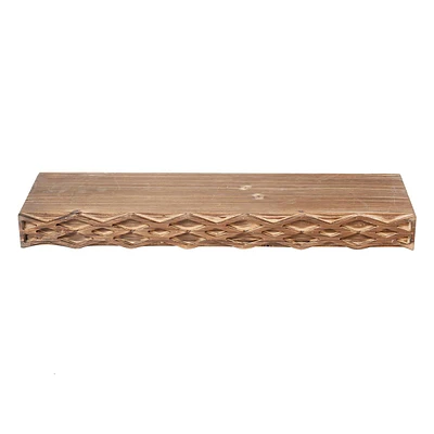 Wooden Wall Ledge, 20"