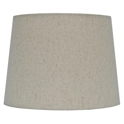 Oatmeal Tapered Drum Lamp Shade