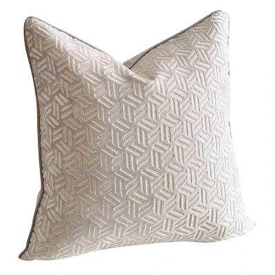 Exton Velvet Burnout Throw Pillow