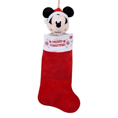 Animated Mickey Mouse Stocking, 25.6"