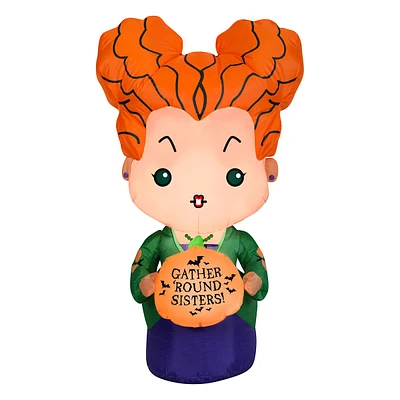 Inflatable Hocus Pocus Winifred, 3.5'