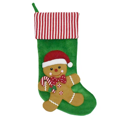 Gingerbread Boy Stocking, 20"